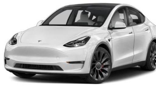 TESLA MODEL Y 2022 7SAYGDEE9NF354136 image